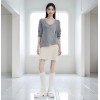 溫碧霞自創IRENENA服裝式編織小香風半身裙